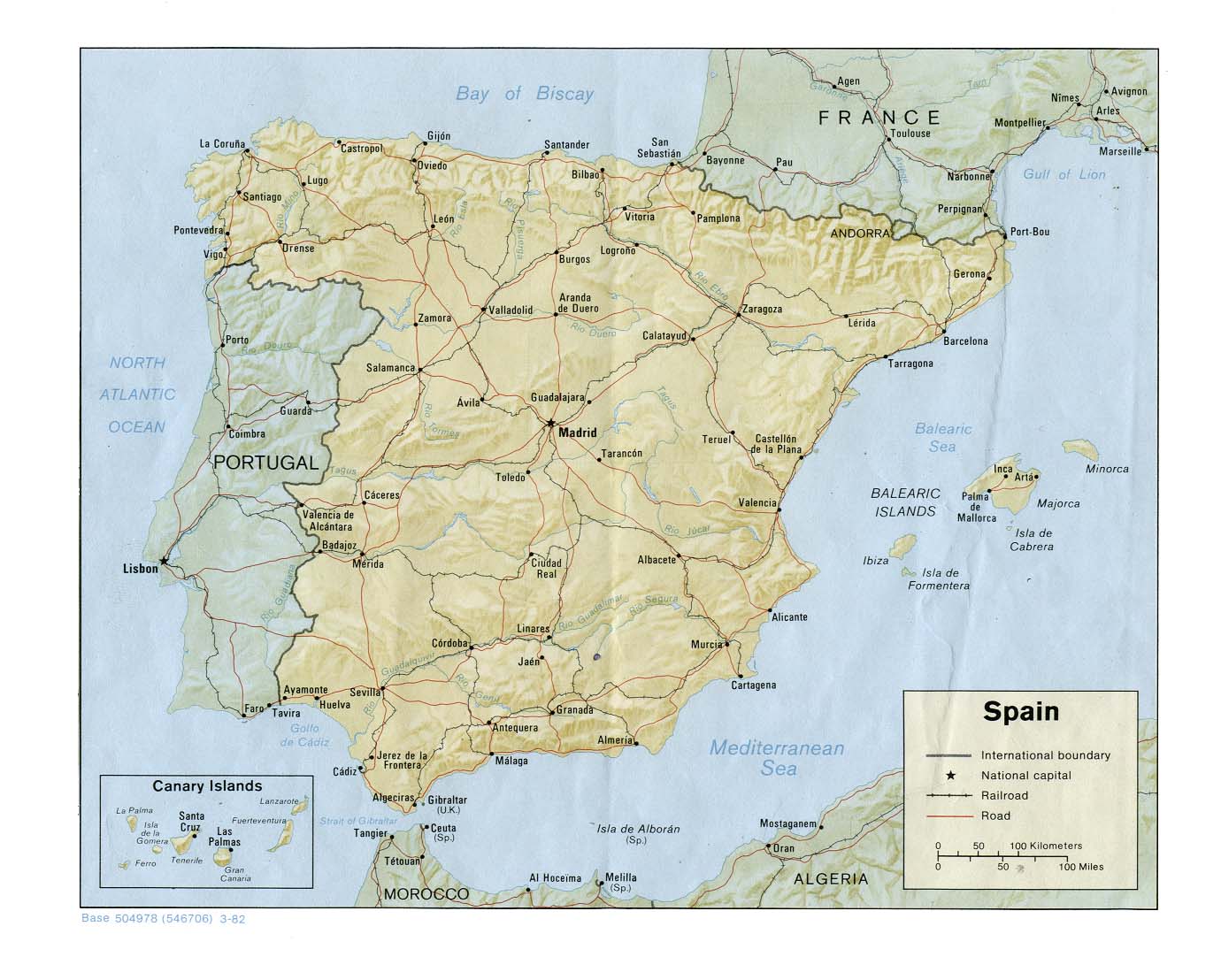 Hier würden Sie die Iberienkarte sehen.